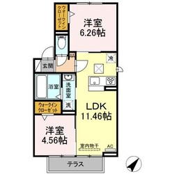 クオーレIII　Ａ棟の物件間取画像